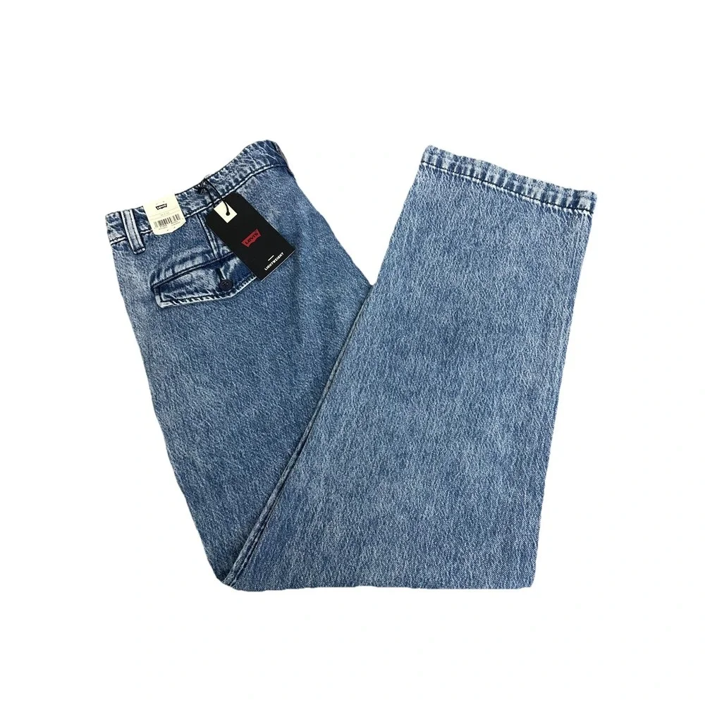 Levi's Men's XX Chino Loose Straight Pleated Jeans Pants Size 36X30 New